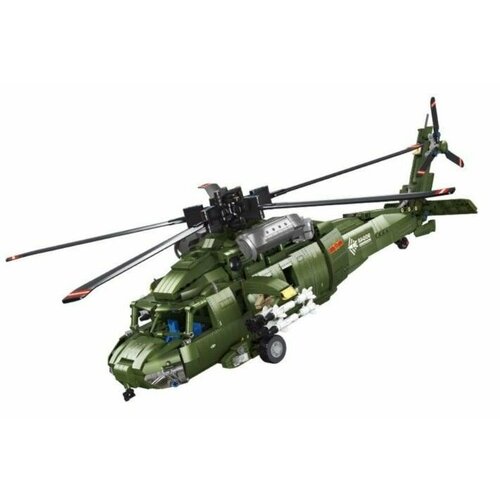 Конструктор Вертолет военный Z-20 конструктор вертолет z 20