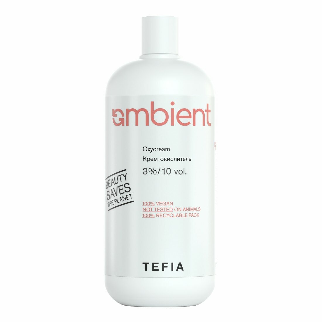 TEFIA Ambient Крем-окислитель 3% / Oxycream 3%/10 vol, 900 мл