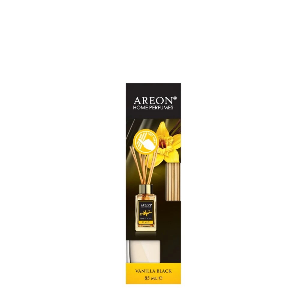 Ароматизатор интерьерный Areon Home Perfume Lux-Standart Vanilla Black/Ванила Блэк 85 мл