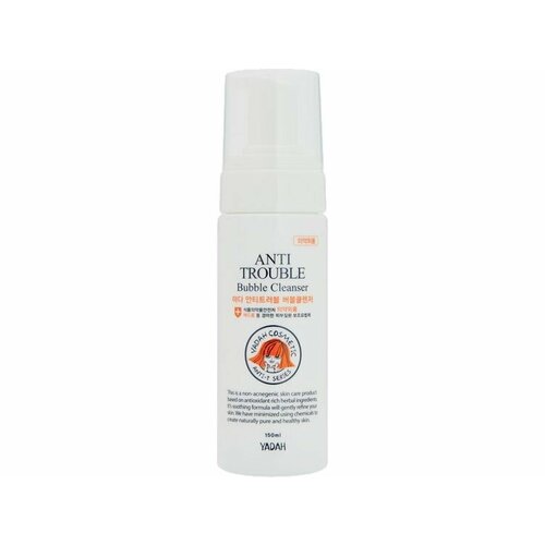 Очищающая пенка для проблемной кожи Yadah ANTI TROUBLE BUBBLE CLEANSER 3316₽