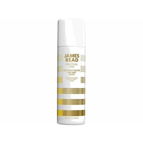 Вода-спрей для автозагара тела James Read COCONUT WATER TAN MIST BODY спрей автозагар для тела james read gradual tan кокосовая вода спрей с эффектом загара coconut water tan mist body