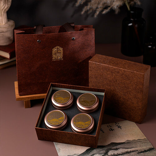 Подарочный набор чая «Ди Сяо» желтый чай цзюнь шань инь чжэнь серебряные иглы с горы цзюнь шань 25 г