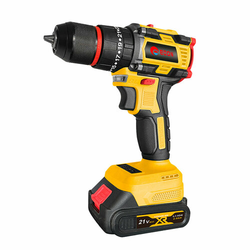 Дрель-шуруповерт аккумуляторная ударная Edon AD-21PBL бесщеточная 658000₽