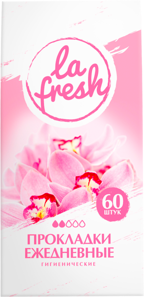 Прокладки La Fresh ежедневные гигиенические женские 60шт