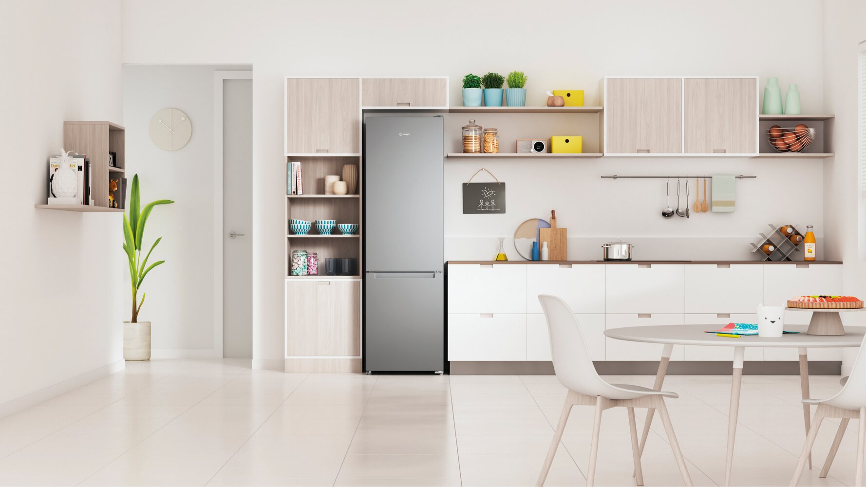 Двухкамерный холодильник Indesit ITS 4200 G, No Frost, серебристый - фотография № 4