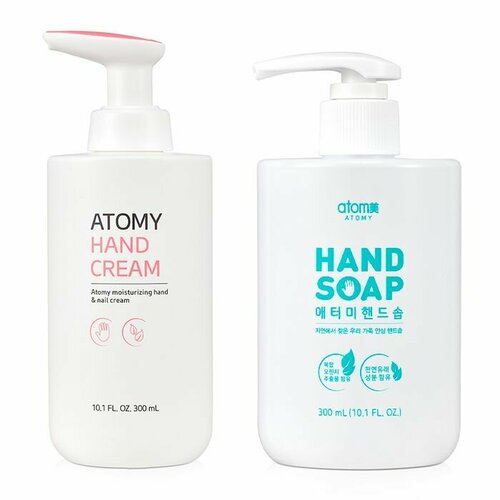Набор для ухода за кожей рук Атоми Мыло 300 мл Крем для рук 300 мл 2400₽