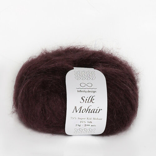 Infinity Design Silk Mohair (4855 Aubergine)