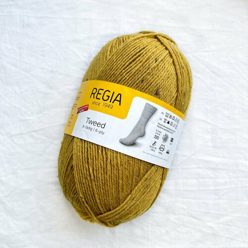 Носочная пряжа Regia Tweed 6-ply (00020)