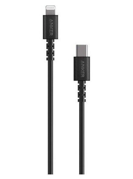 Кабель Anker PowerLine Select USB Type-C - Lightning 0.9 м цвет Черный (A8612H11) - фото №9
