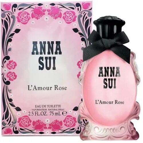 Anna Sui, L Amour Rose, 75 мл, Туалетная вода Женская