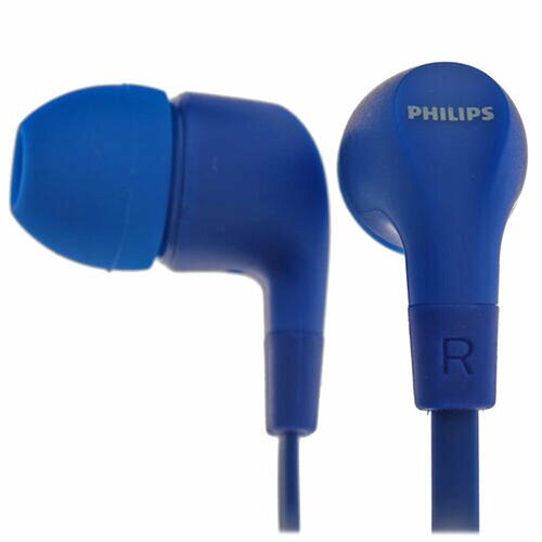 Проводные наушники Philips TAE1105BL синий 1797₽