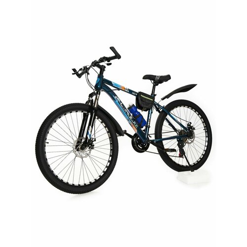 Горно-Городской велосипед New Bike Взрослый 16 рама 26 колеса Темно-Синий 17792₽