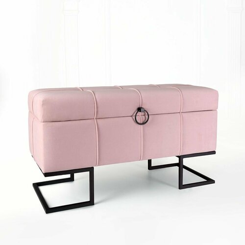 Пуф SAMOYLOV MEBEL с ящиком для хранения Пуфик в прихожую банкетка мягкая длинная 10075₽