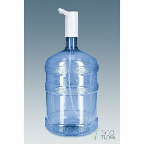 Помпа Ecotronic PLR-110, электрическая, 4 Вт, 1.5 л/мин, 1200 мАч, от USB, белая (комплект из 2 шт)