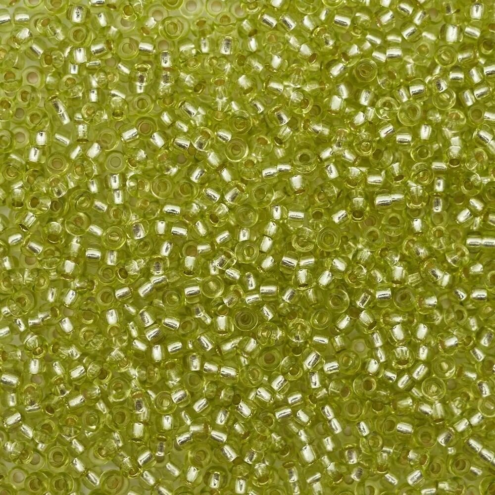 Бисер Preciosa чешский 10/0, 50 гр, цвет № 78153, зеленый