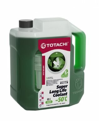 Охлаждающая жидкость TOTACHI SUPER LLC Green -50C 2л 41702