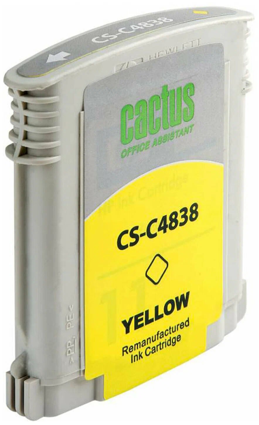 Картридж cactus CS-C4838 11, 2550 стр, желтый