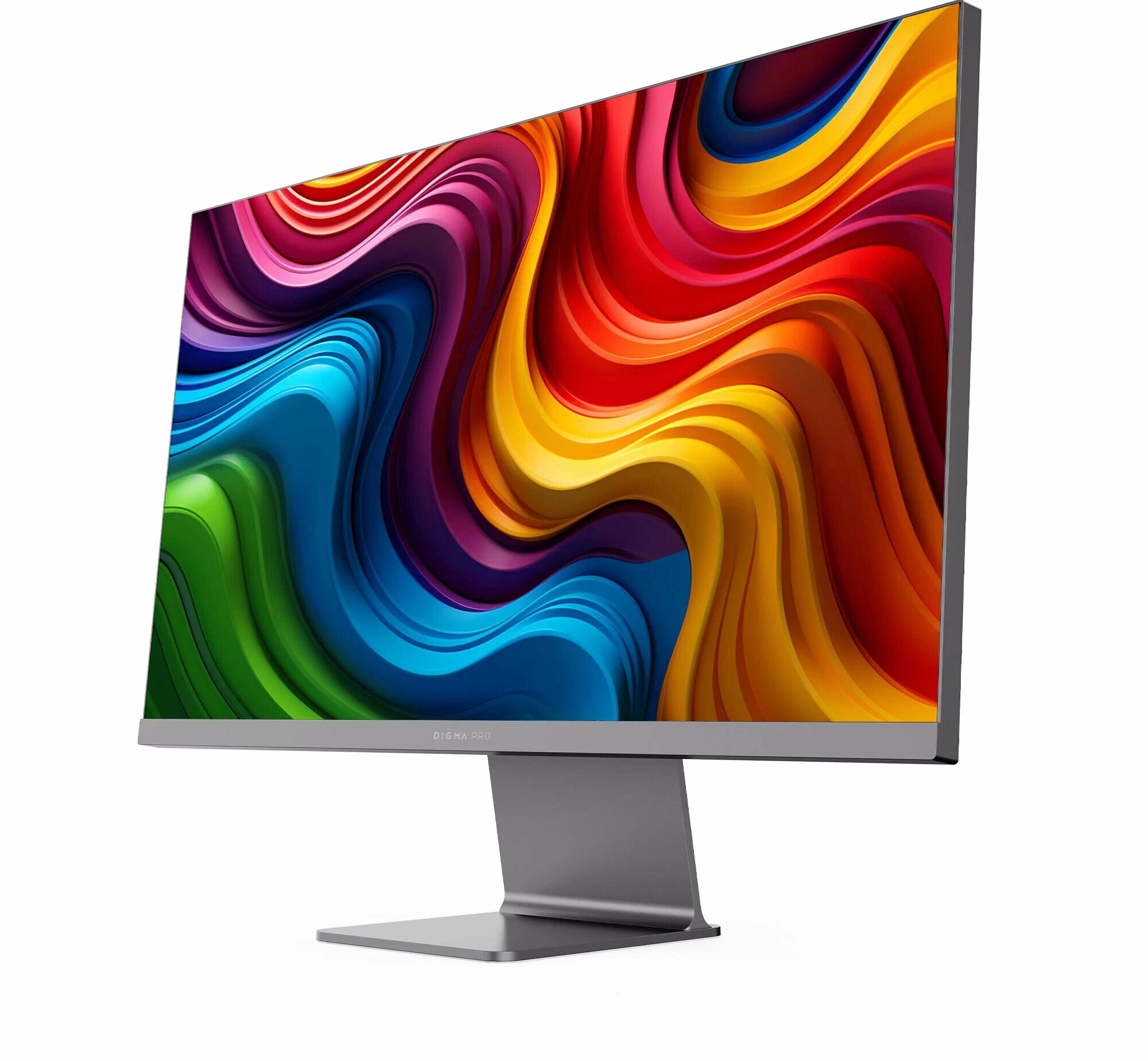 Монитор Digma Pro 27" Art S 3840 2160 4K, с частотой 60Гц, антибликовое покрытие, серый