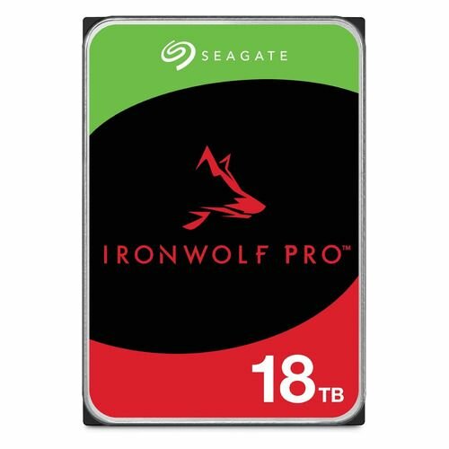 Жесткий диск Seagate Ironwolf Pro ST18000NT001, 18ТБ, HDD, SATA III, 3.5"