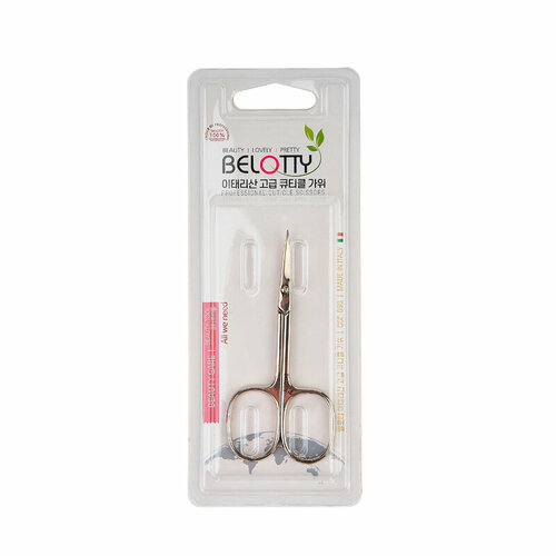 Ножницы для маникюра Belotty CS-89 (Silver) 1 шт