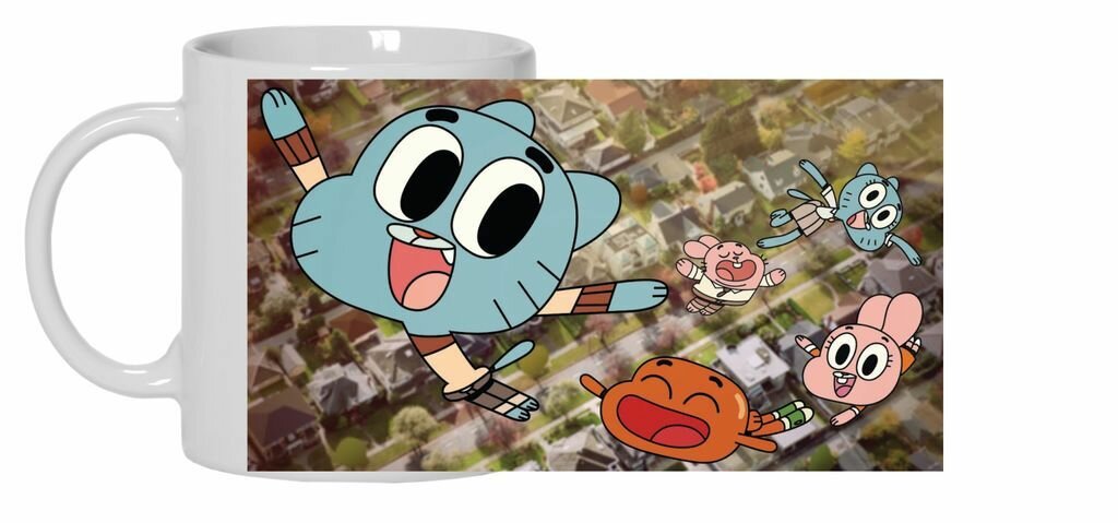 Кружка Удивительный мир Гамбола, The Amazing World of Gumball №8