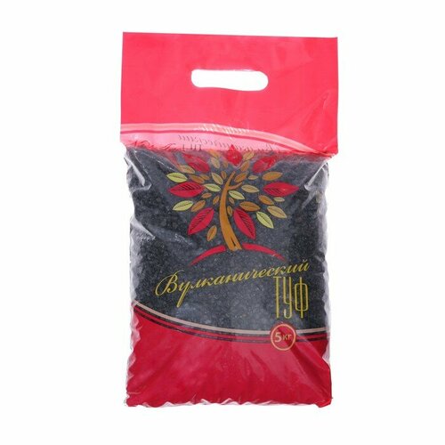 Черный кристалл Мульча декоративная Черный кристалл 5кг фр 5,0-10,0