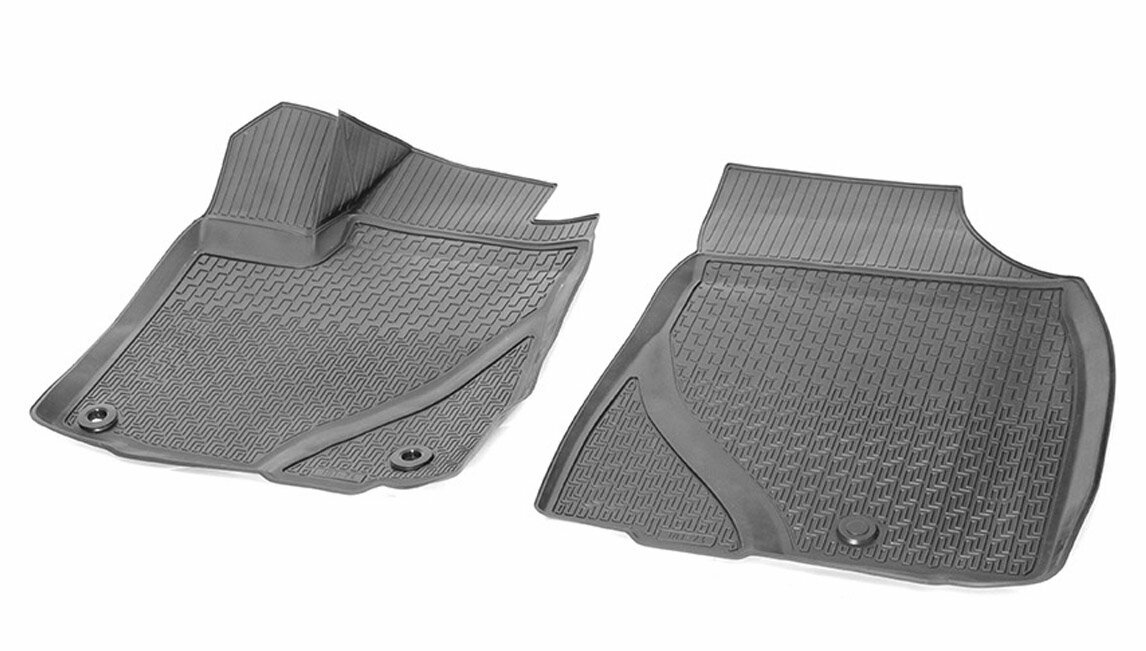 Передние 3D коврики Adamauto в салон для Toyota Highlander [2013-2019]