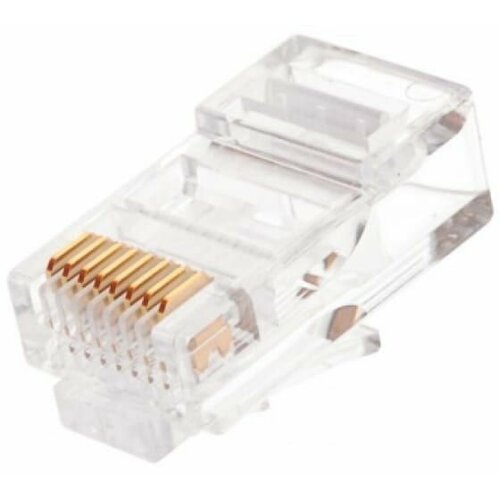 Коннектор NIKOMAX RJ45/8P8C под витую пару, 100шт NMC-RJ88RZ06UD1-100