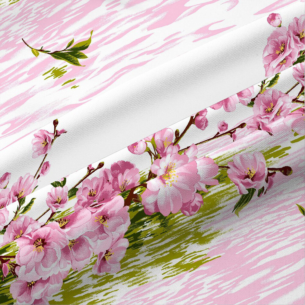 Постельное белье "Василиса" 2,0-спальный из бязи Цветение персика