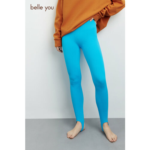 фото Легинсы belle you, размер xl/xxl, бирюзовый