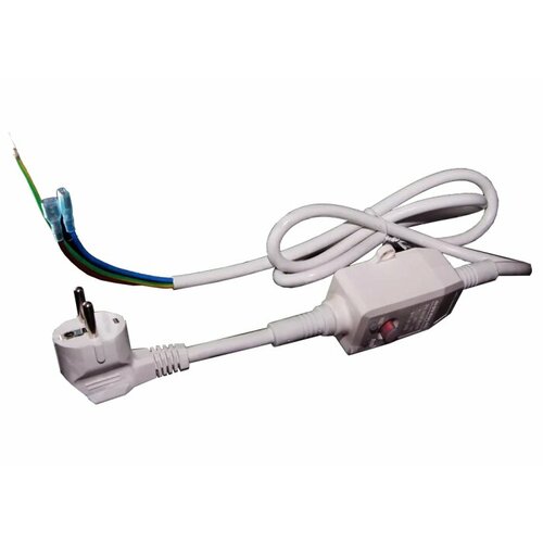Шнур сетевой с УЗО 16А для водонагревателя Термекс сетевой шнур кабель с узо для водонагревателя 16а 1 4м