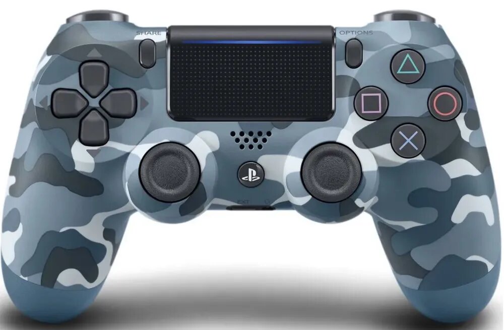 Геймпад Беспроводной контроллер PS4 (джойстик) SONY Playstation 4 V2 для смартфона для ПК комуфляж