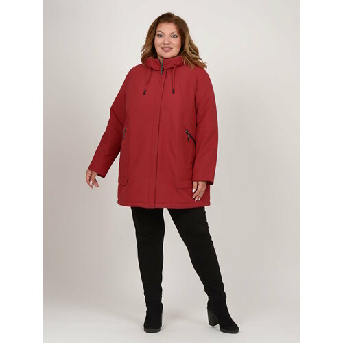 Куртка Karmelstyle, размер 76, бордовый, красный куртка karmelstyle размер 76 черный