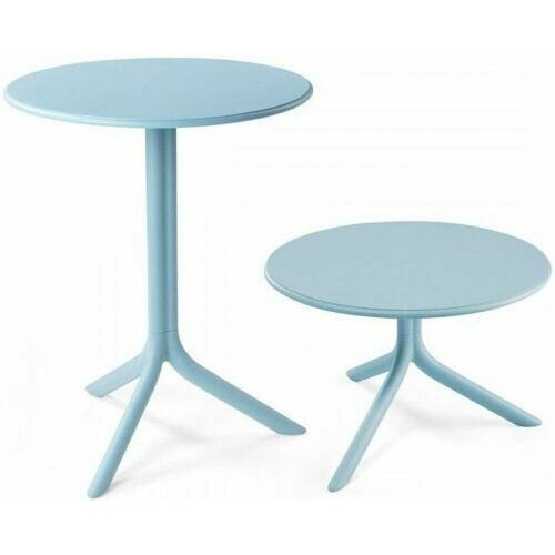 Стол пластиковый обеденный ReeHouse Spritz Голубой стол пластиковый детский 51х51х47 см голубой