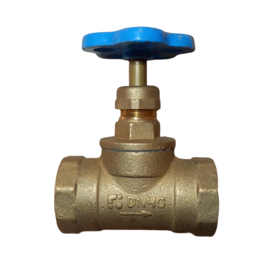 фото Клапан запорный 1 1/2", Ду40 Ру16 Бологое 15Б3р