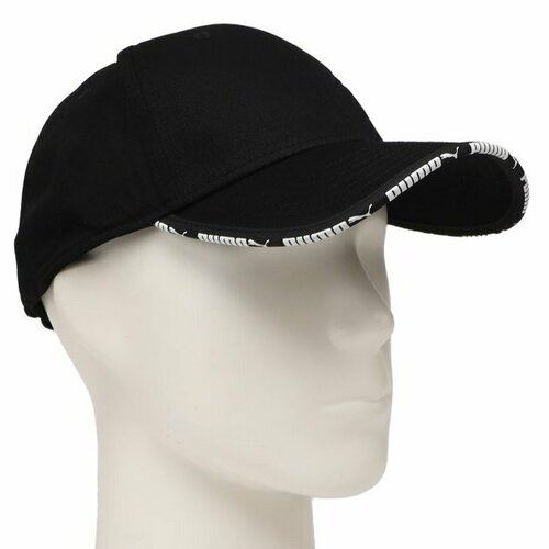 Бейсболка PUMA, размер б/р, черный fashional sun visor women s summer hat with customized logo visor 2021 sun visor cap