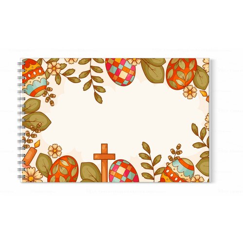 Альбом для рисования Mewni-Shop А4 Пасха - 0002 680₽