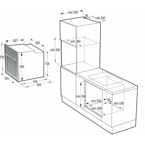 Gorenje BO6717E03BG