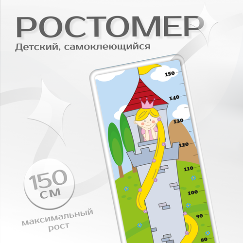 Ростомер интерьерная наклейка для малышей Fotooboikin 