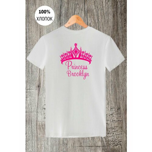 Футболка princess brooklyn, размер XS, белый princess selestia 798816 xs белый