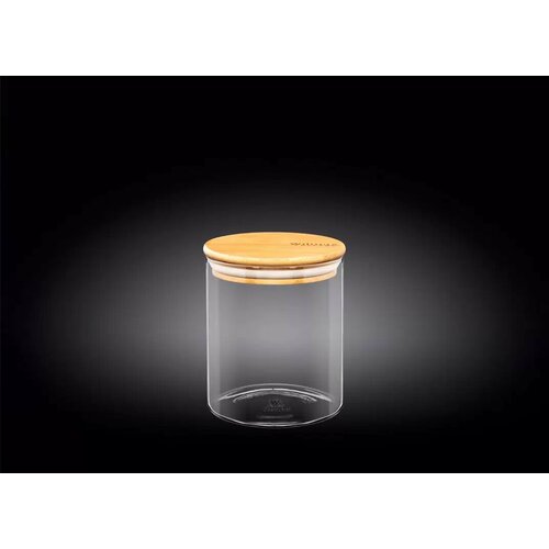 Банка WILMAX Thermo 760мл с бамбуковой крышкой WL-888503 A 747₽