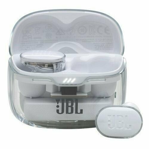 Наушники JBL Tune Buds Ghost Bluetooth внутриканальные белый jbltbudsgwht 8613₽