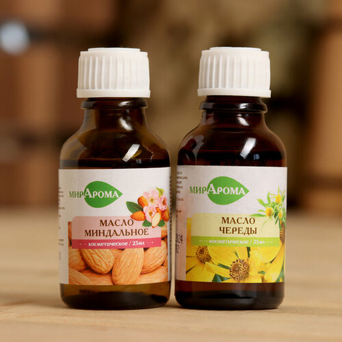 Набор косметических масел Миндальное Череда 25 мл МирАрома 540₽