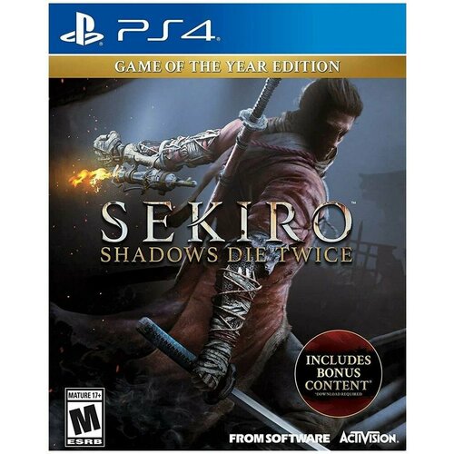 sekiro shadows die twice game of the year edition [us][ps4 английская версия] Игра Sekiro Shadows Die Twice Game of the Year PS4 (Русская версия)