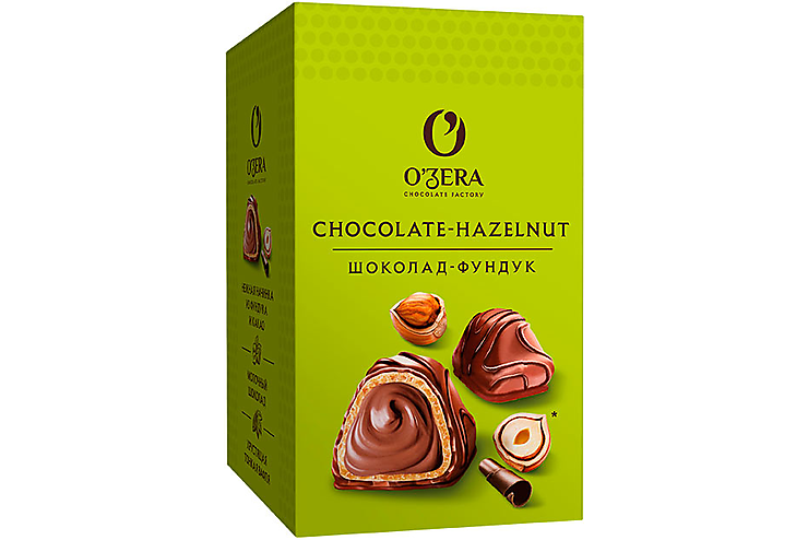 «O'Zera», конфеты Chocolate Hazelnut, 150 г