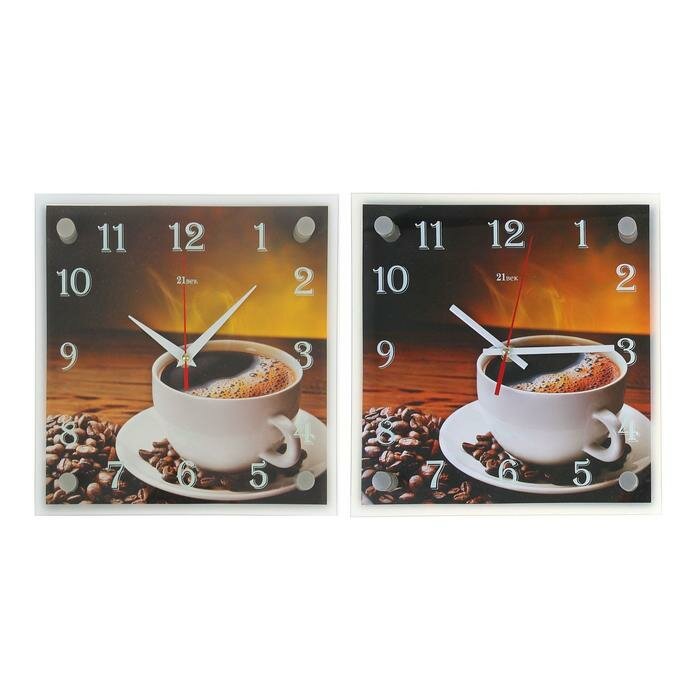 Часы настенные Рубин "Черный кофе" (2525-919)