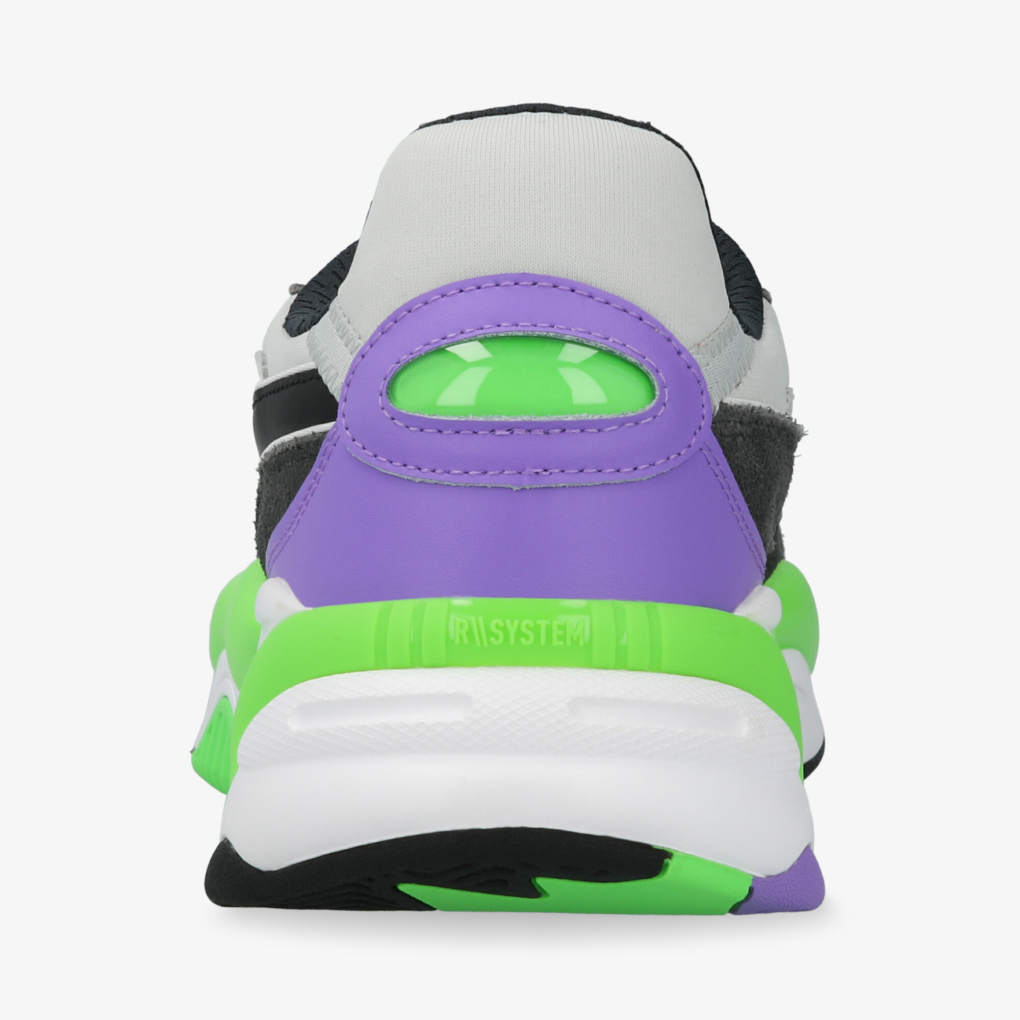 Кроссовки PUMA RS-2K Internet Exploring, размер 44 EU, dark shadow/fluo green — фото 1