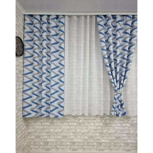 Комплект штор для кухни 130 х 180 1300₽