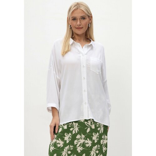 Блуза La Via Estelar, размер 56, белый