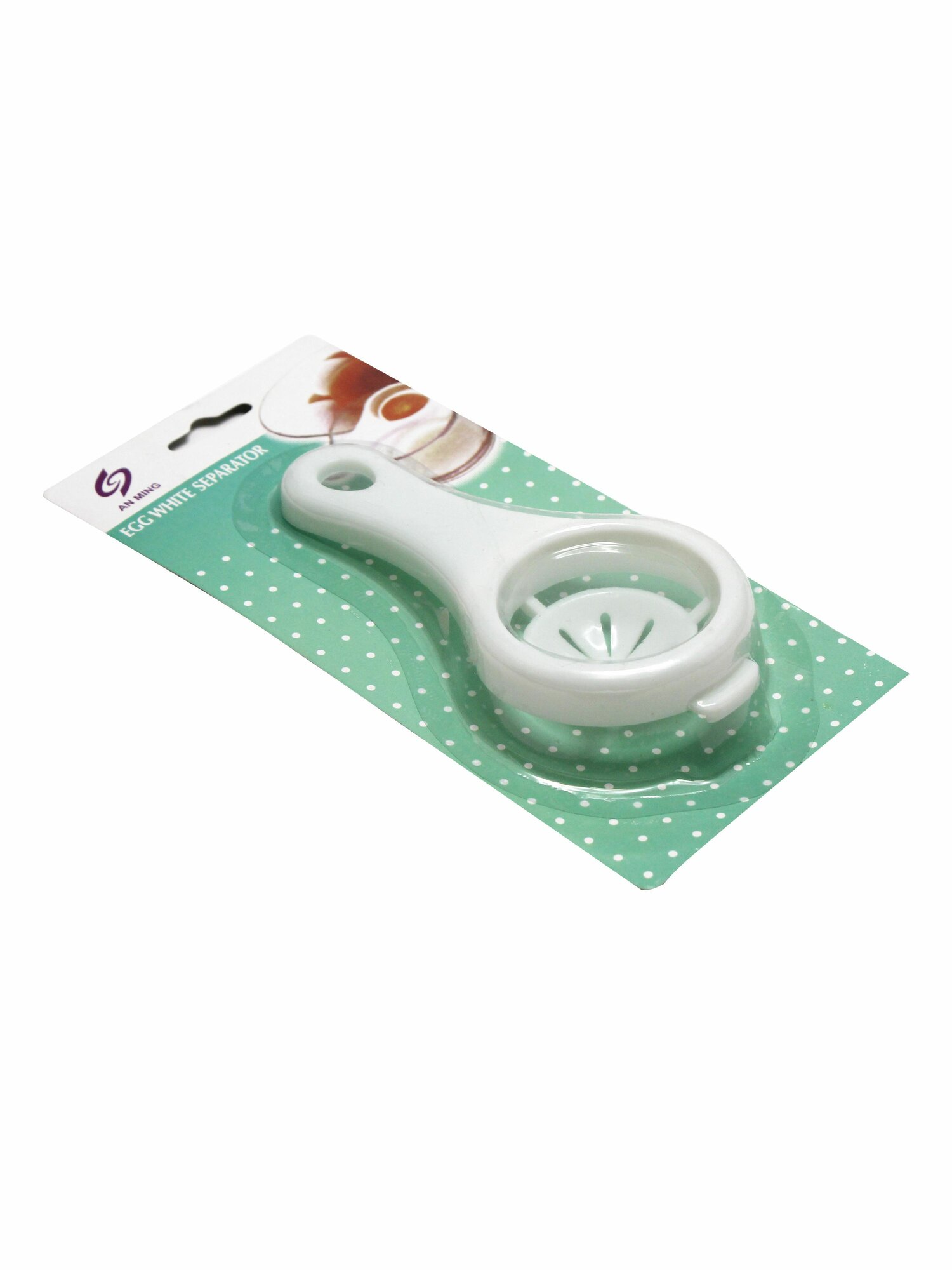 Сепаратор для яиц "AN MING" белый пластиковый мытьё в посудомоечной машине